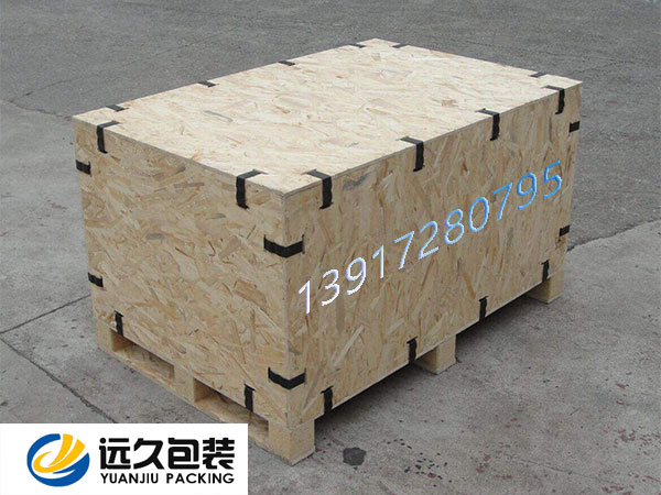 OSB板制作加工的卡扣木箱更防潮、更環保、更牢固